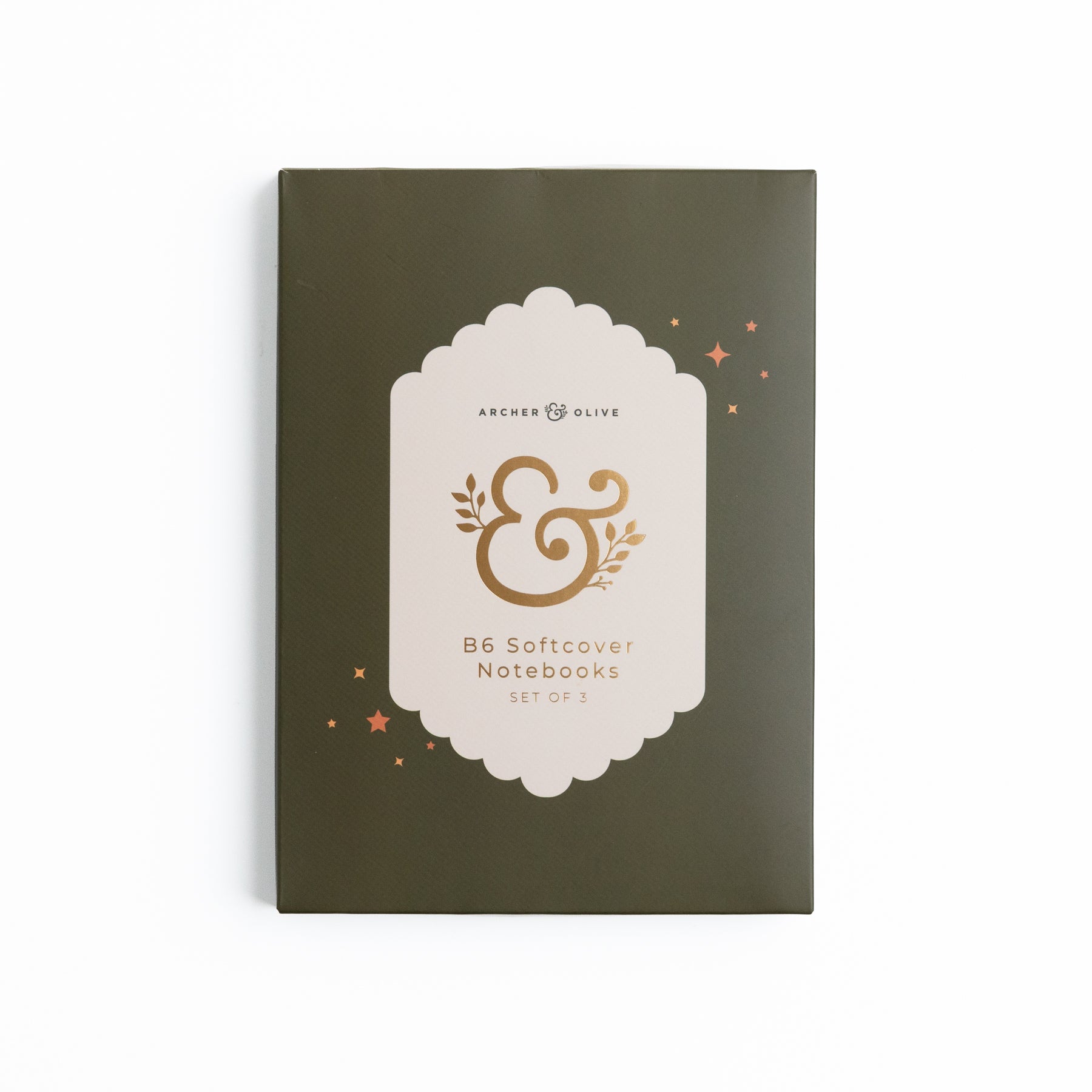 B6 Softcover Notebooks - Set of 3