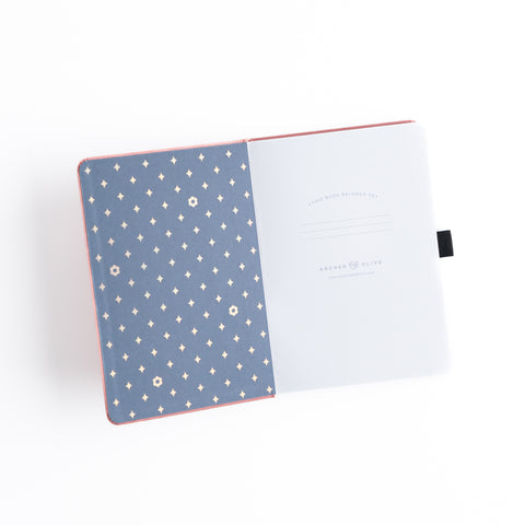 Steffi Collab Flower Trio: Dot Grid Notebook - Archer and Olive