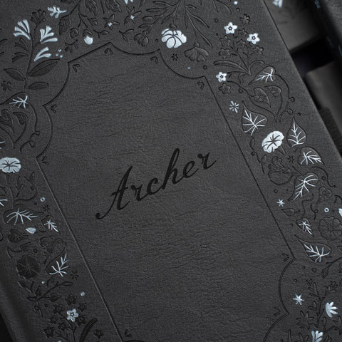 PRE-ORDER CLOSED A5 Midnight Floral: Blank Notebook