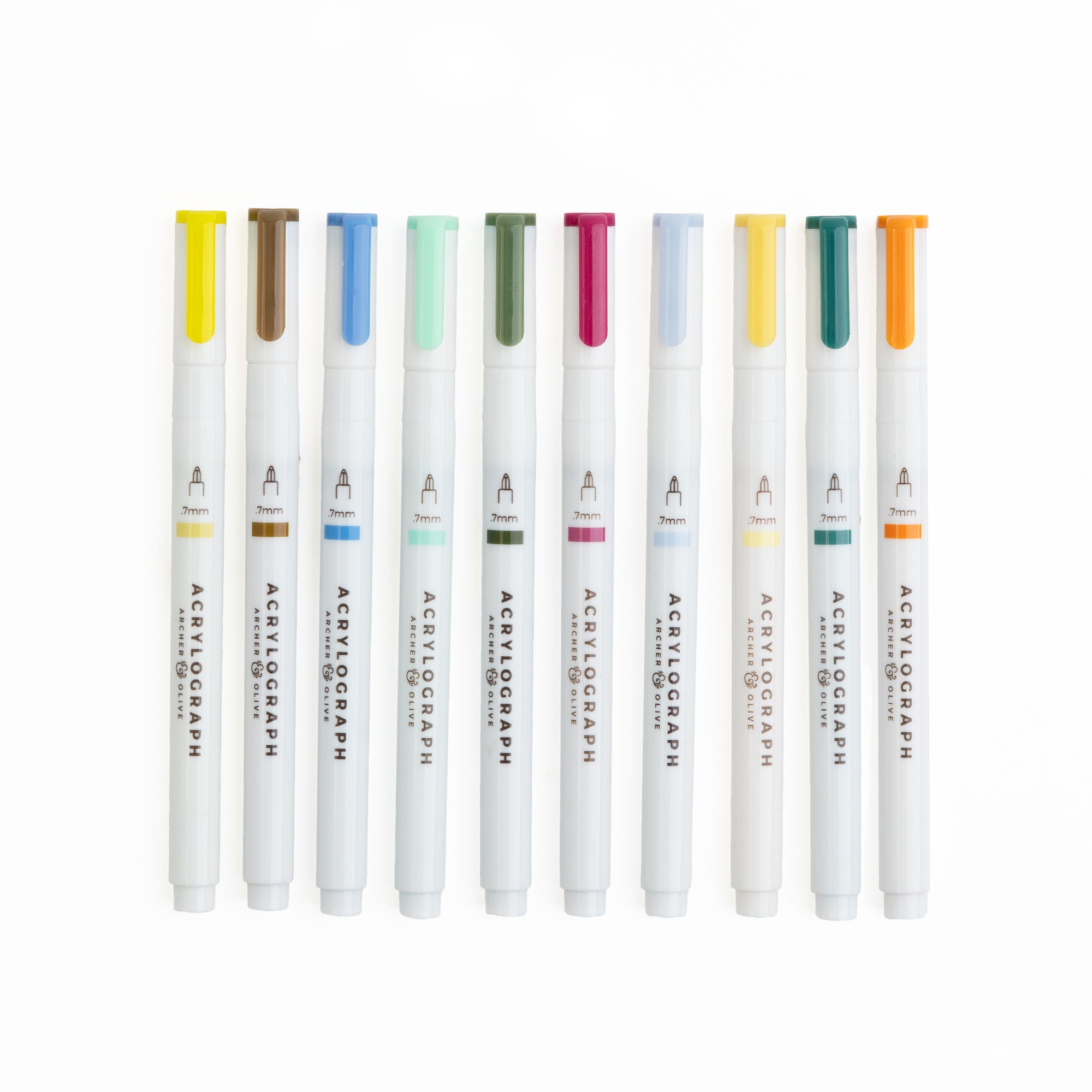 Summer Acrylograph Pens - Archer and Olive