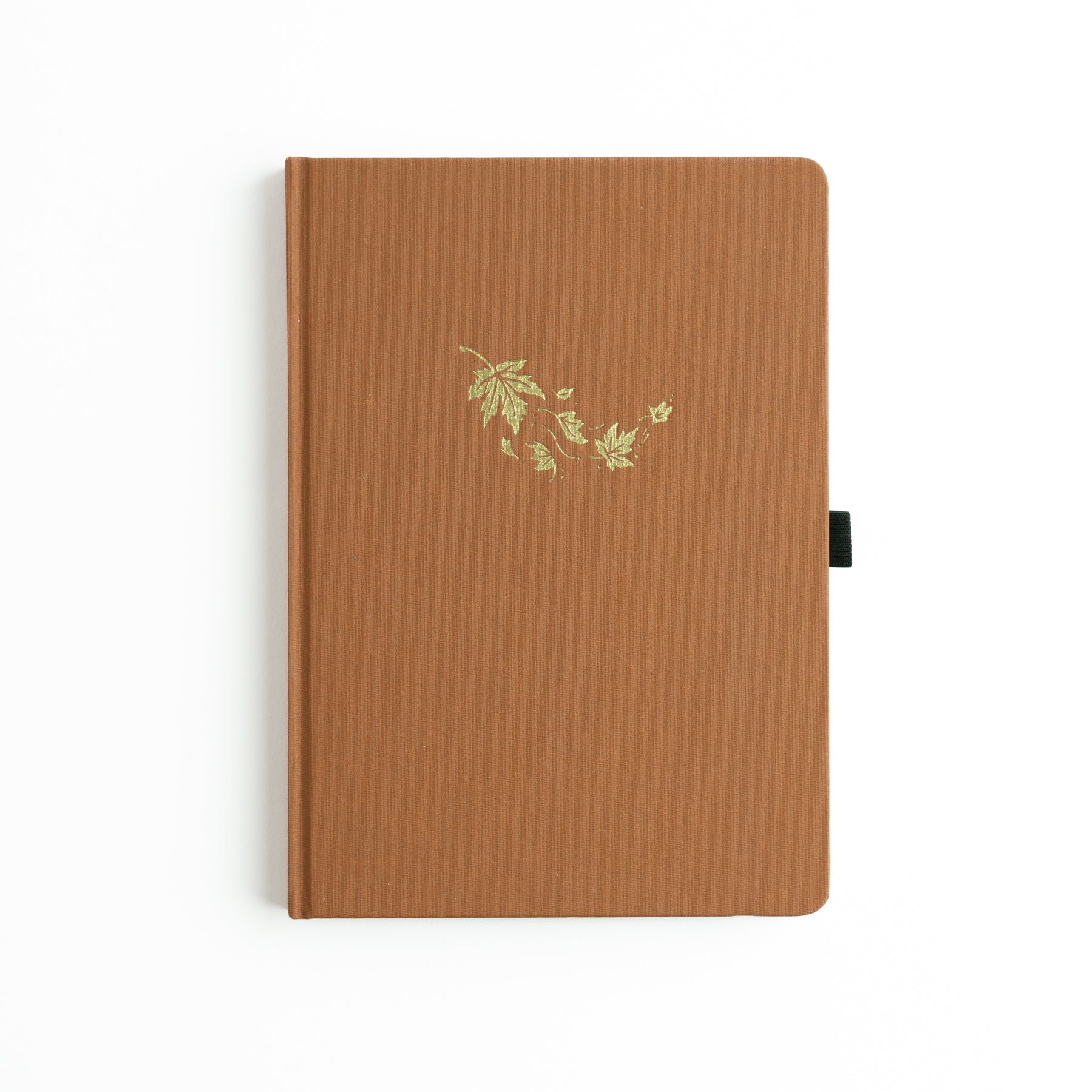 B6 Swirling Leaves: Dot Grid Notebook