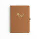 B6 Swirling Leaves: Dot Grid Notebook