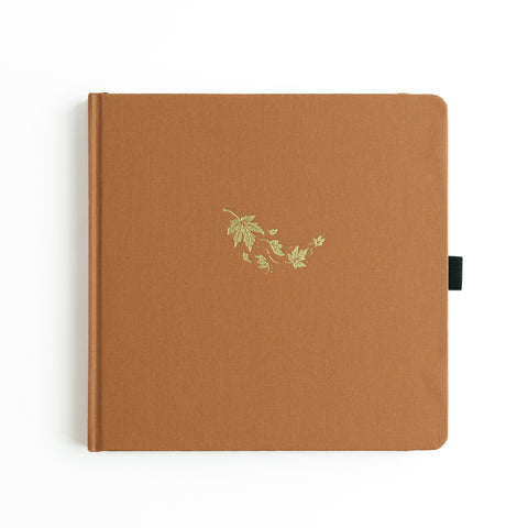 Swirling Leaves: Dot Grid Notebook