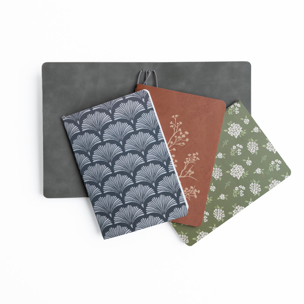 B6 Travelers Set of 3 Softcover Notebooks