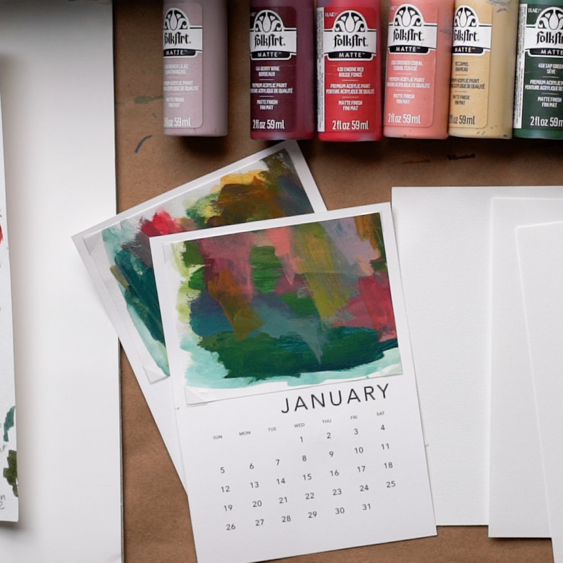 UNBOUND Advent Art Calendars eCourse - Archer and Olive