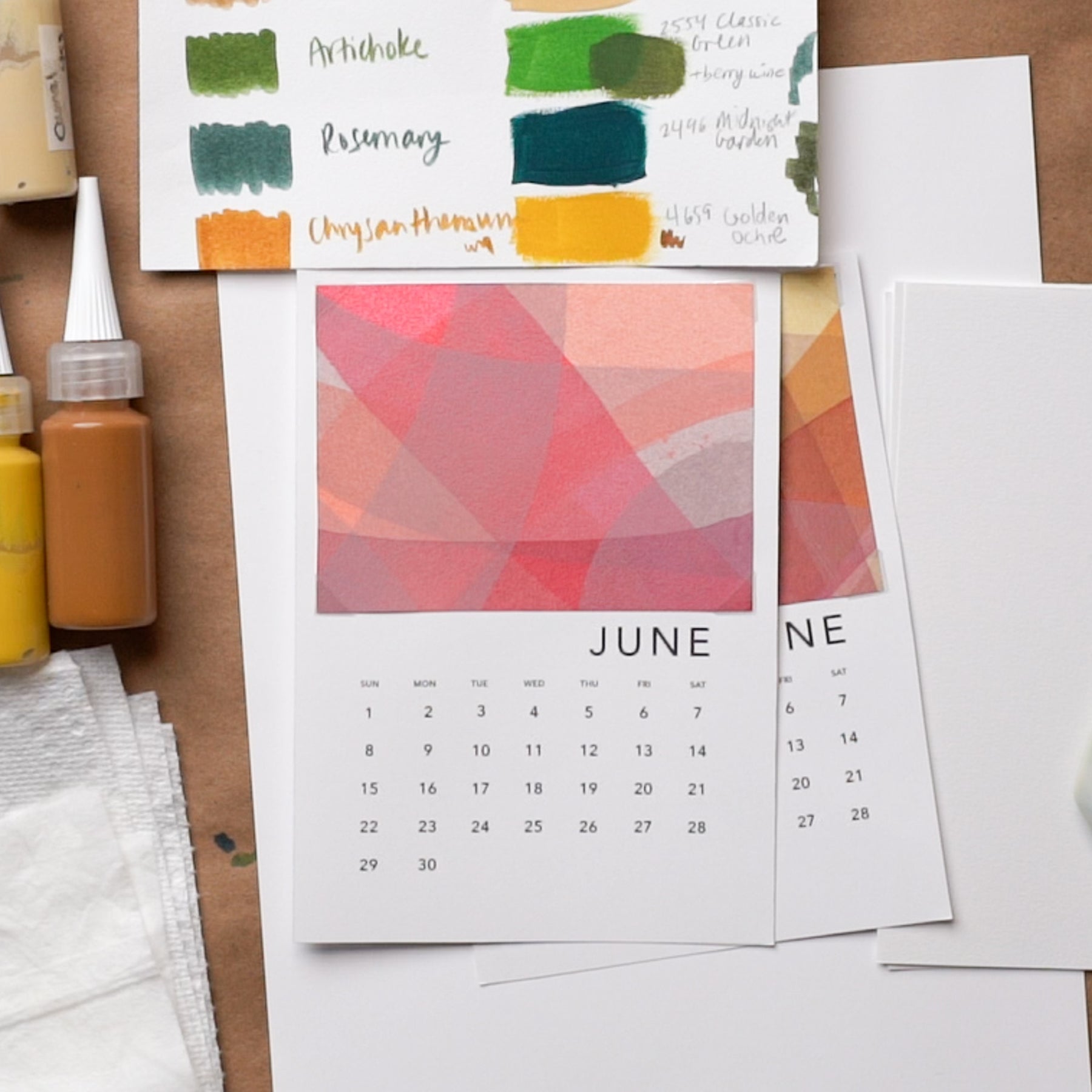 UNBOUND Advent Art Calendars eCourse - Archer and Olive