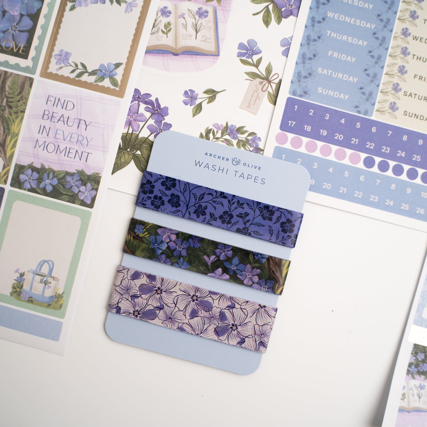 Wild Periwinkle Themed Kit - Archer and Olive