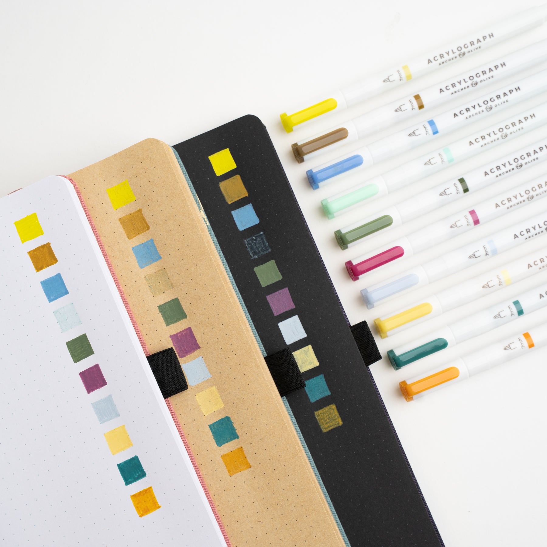 Summer Acrylograph Pens - Archer and Olive