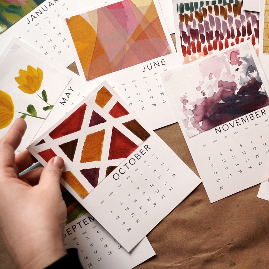 UNBOUND Advent Art Calendars eCourse - Archer and Olive