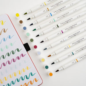 Summer Calliograph Pens - Archer and Olive