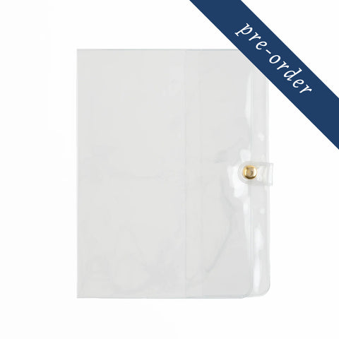 PRE-ORDER CLOSED A5 Clear Journal Cover