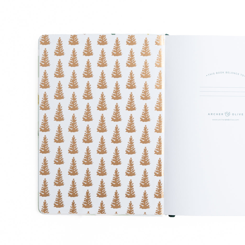B6 Fox In Winter Woods: Dot Grid Notebook - Archer and Olive