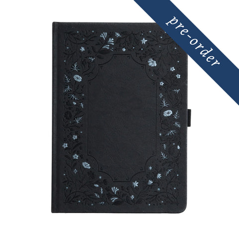 PRE-ORDER CLOSED A5 Midnight Floral: Blank Notebook
