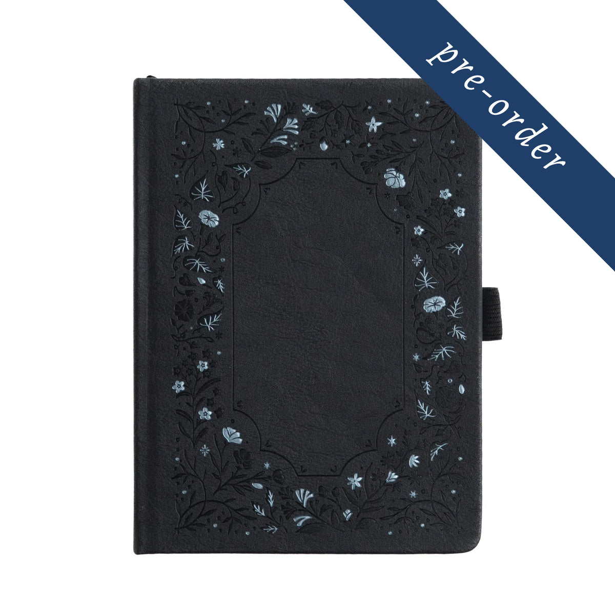 PRE-ORDER CLOSED B6 Midnight Floral: Dot Grid Notebook
