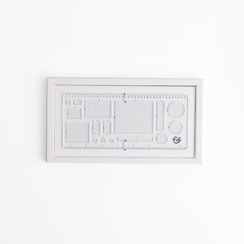 A5 Dot Grid Planner Stencil