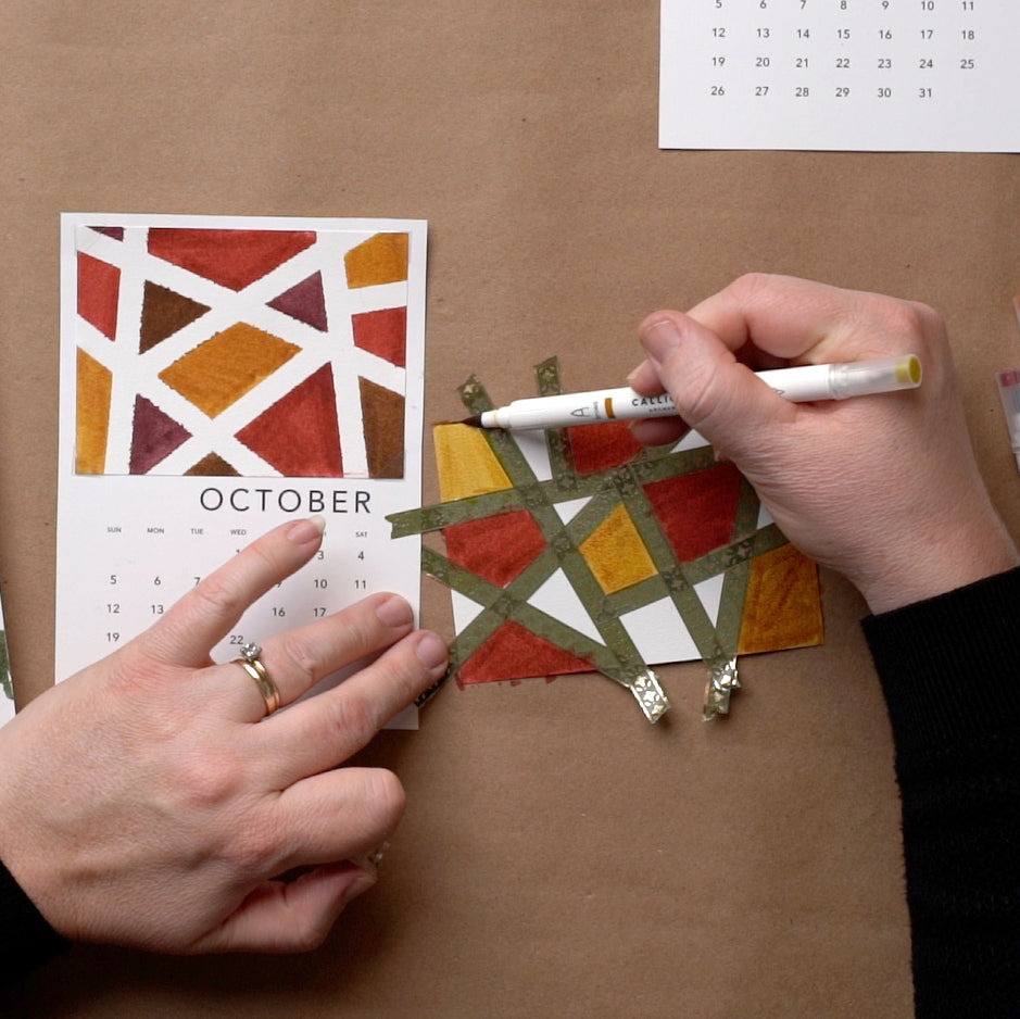 UNBOUND Advent Art Calendars eCourse - Archer and Olive