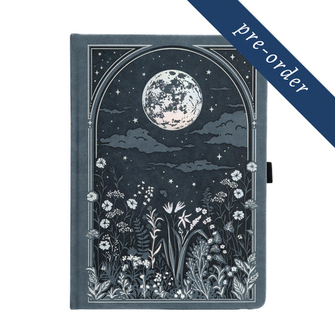 PRE-ORDER CLOSED B5 Moonlit Garden: Dot Grid Notebook - Archer and Olive