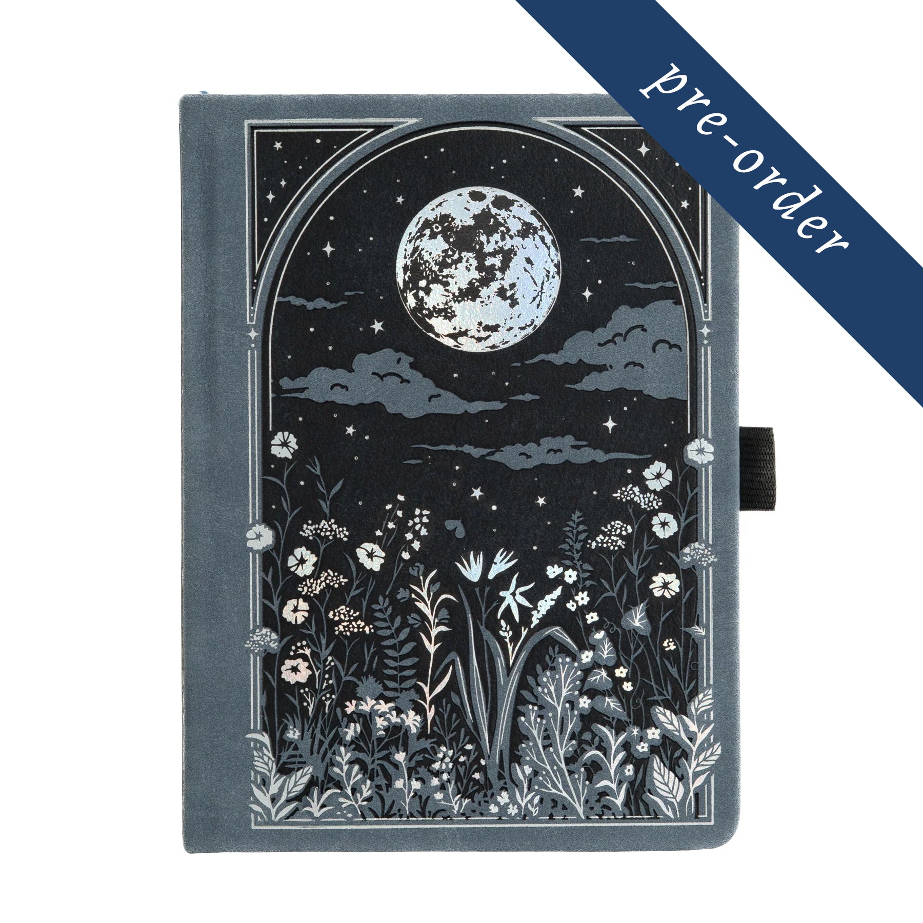 PRE-ORDER CLOSED B6 Moonlit Garden: Dot Grid Notebook - Archer and Olive
