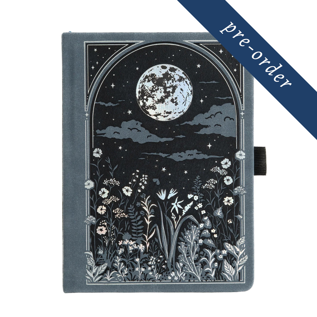 PRE-ORDER CLOSED B6 Moonlit Garden: Dot Grid Notebook - Archer and Olive