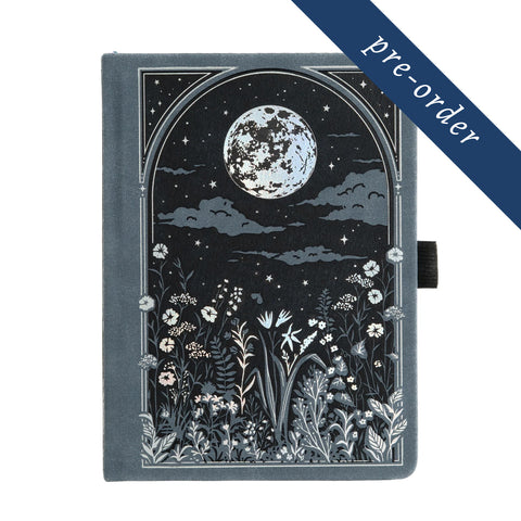 PRE-ORDER CLOSED B6 Moonlit Garden: Dot Grid Notebook - Archer and Olive