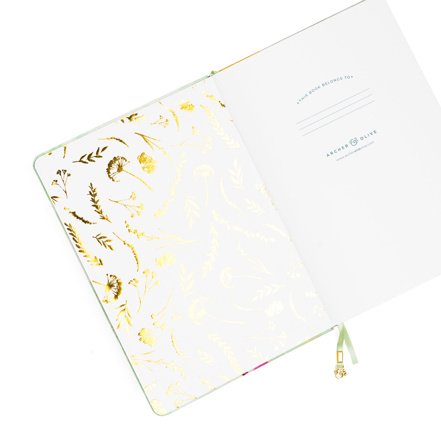 Flourish - A5 Dot Grid Notebook with Sarah Cray - Archer and Olive