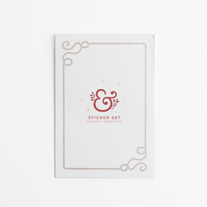 Compass Stickers - Archer and Olive