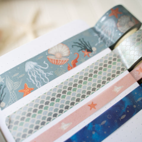 Vintage Mermaid Washi - Archer and Olive