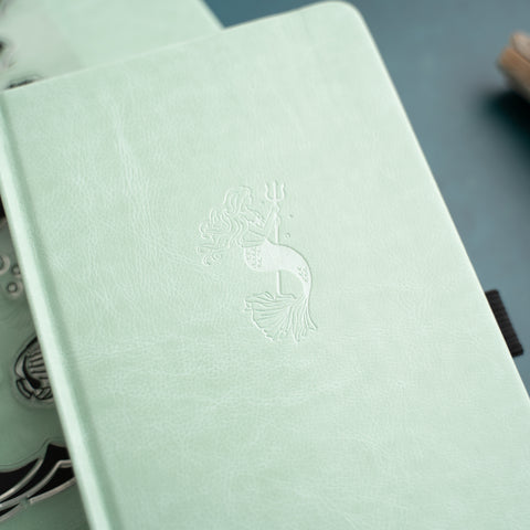 Vintage Mermaid: Dot Grid Notebook - Archer and Olive