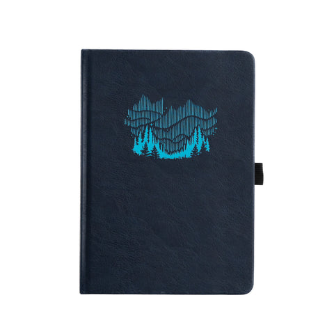 B5 Northern Lights: Dot Grid Notebook