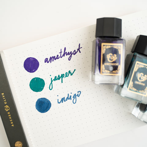 Winter Fountain Pen Inks: Set of 3