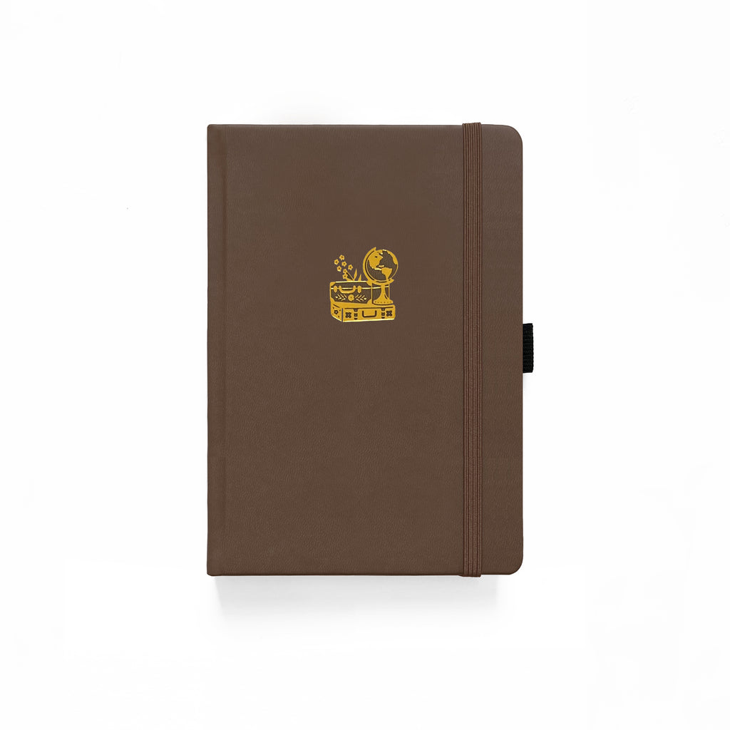 A5 Dot Grid Notebook: Globe Trotter - Archer and Olive