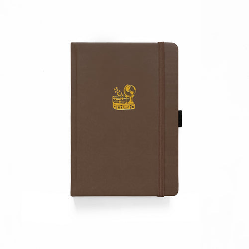 A5 Dot Grid Notebook: Globe Trotter - Archer and Olive